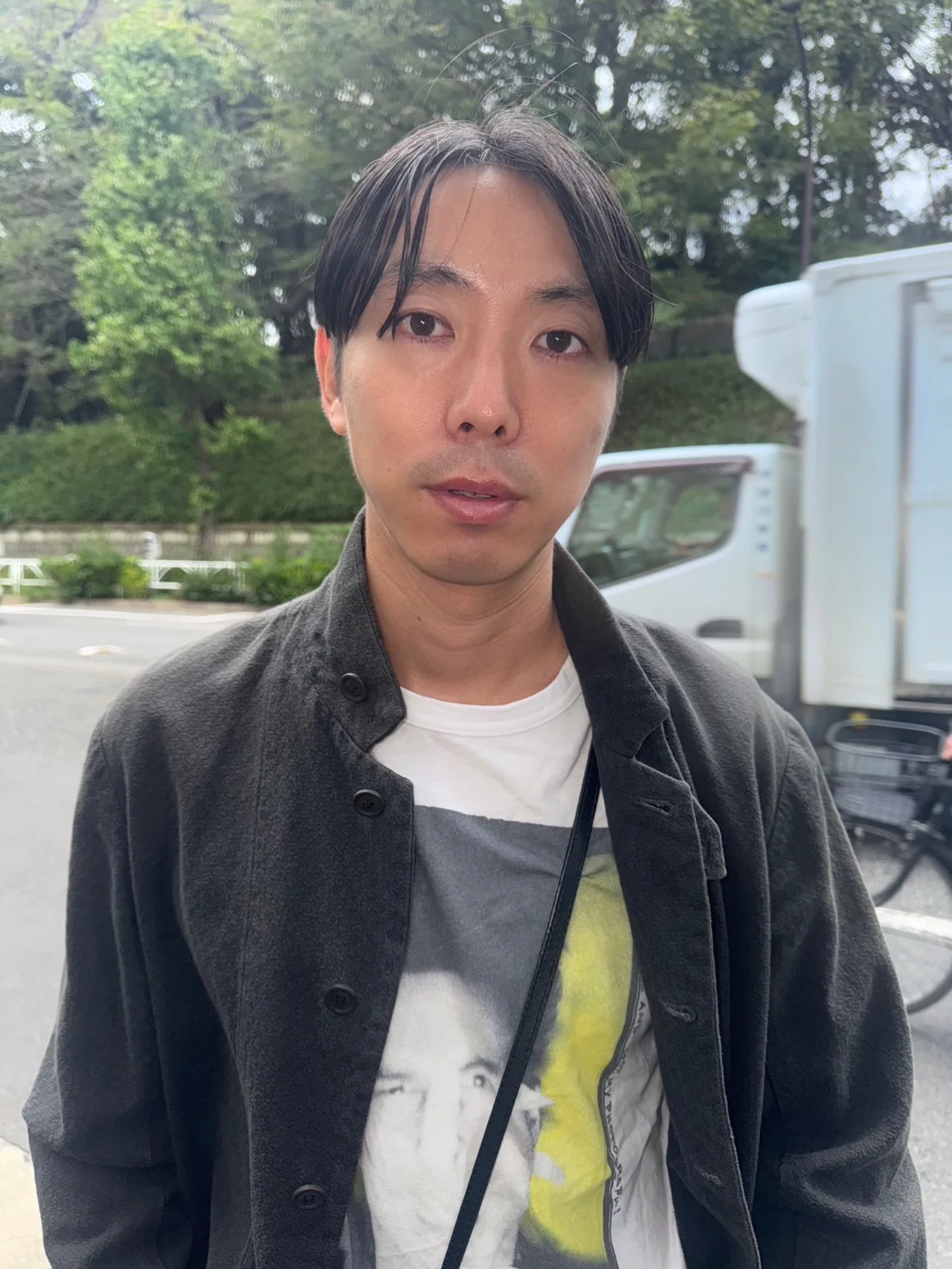 メンズヘア 刈り上げワンレングス