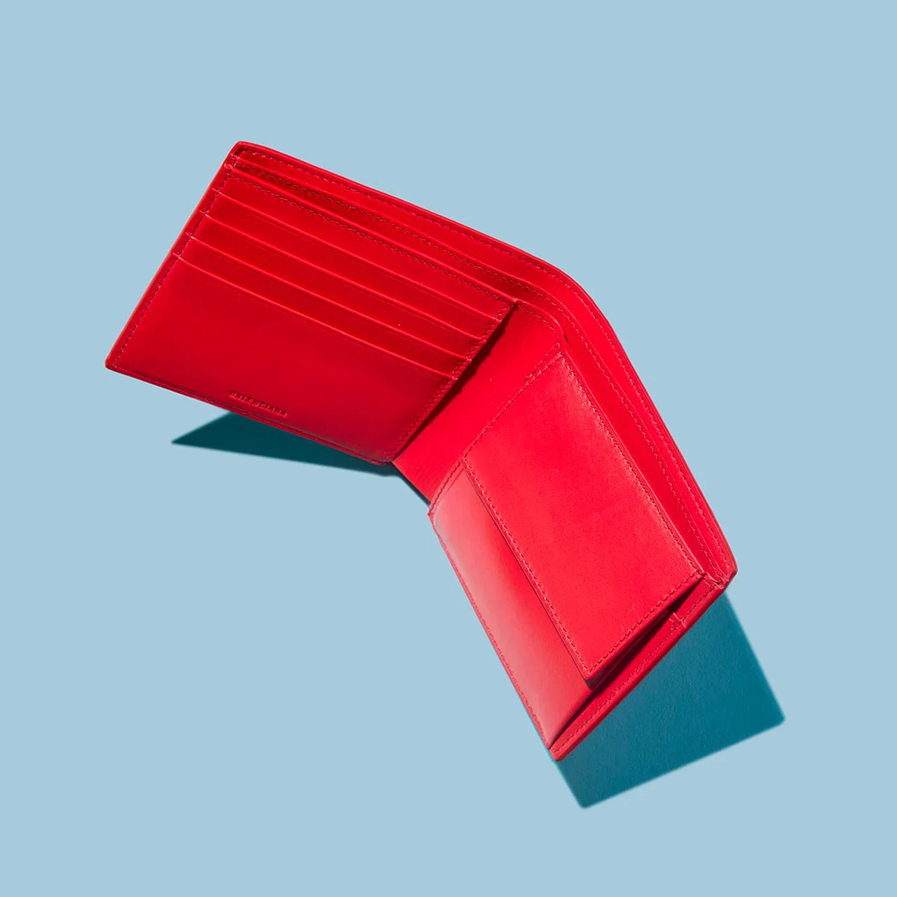 BALENCIAGA|CASH SQUARE FOLDED COIN WALLET