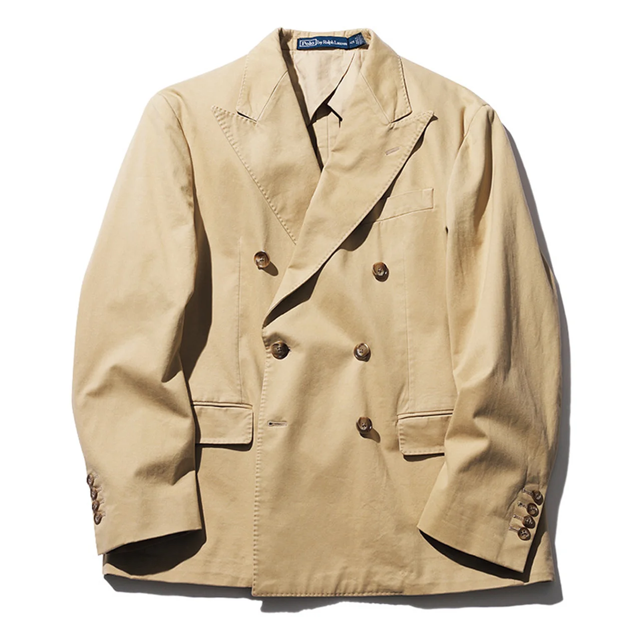 RALPH LAURENのコットンダブルジャケット