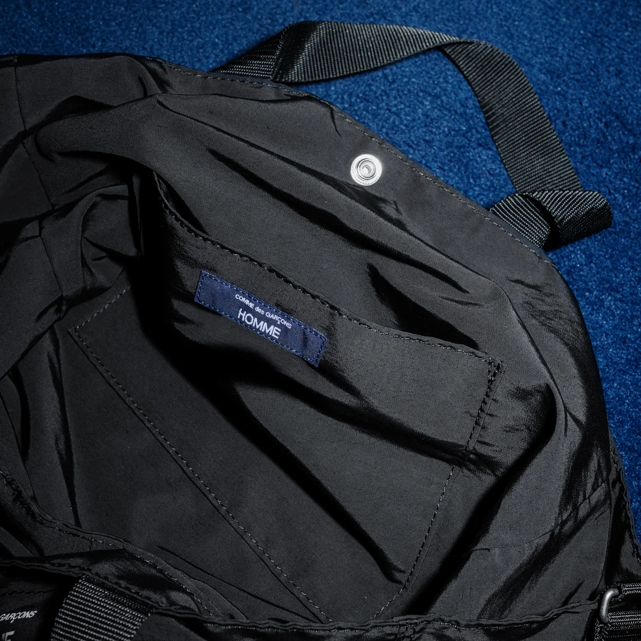 COMME des GARCONS HOMMEの綿ナイロングログラン 2WAY BAG 内側