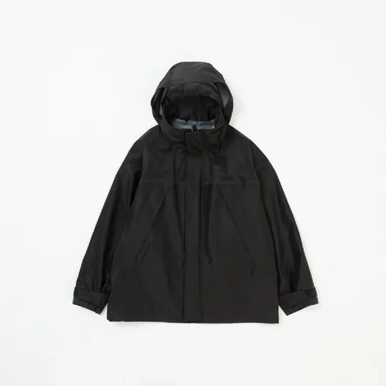 COMOLI｜スリーレイヤーコットンシルクパーカ