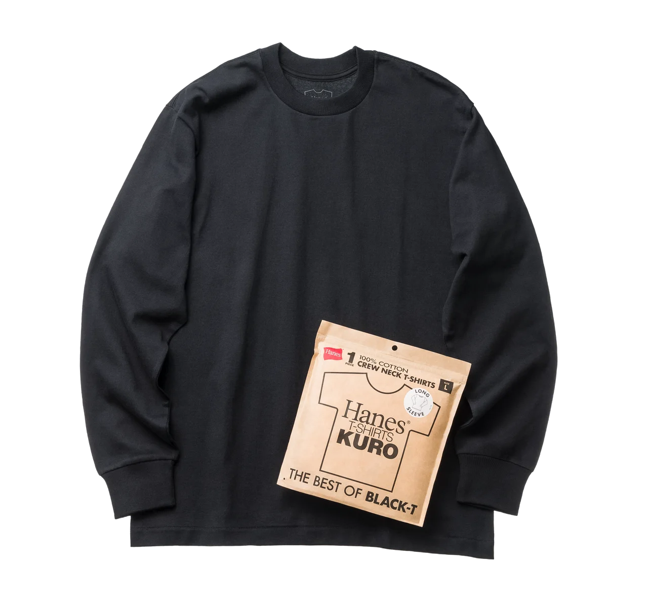 【大人の最高峰「黒Tシャツ」】ヘインズのの画像_2