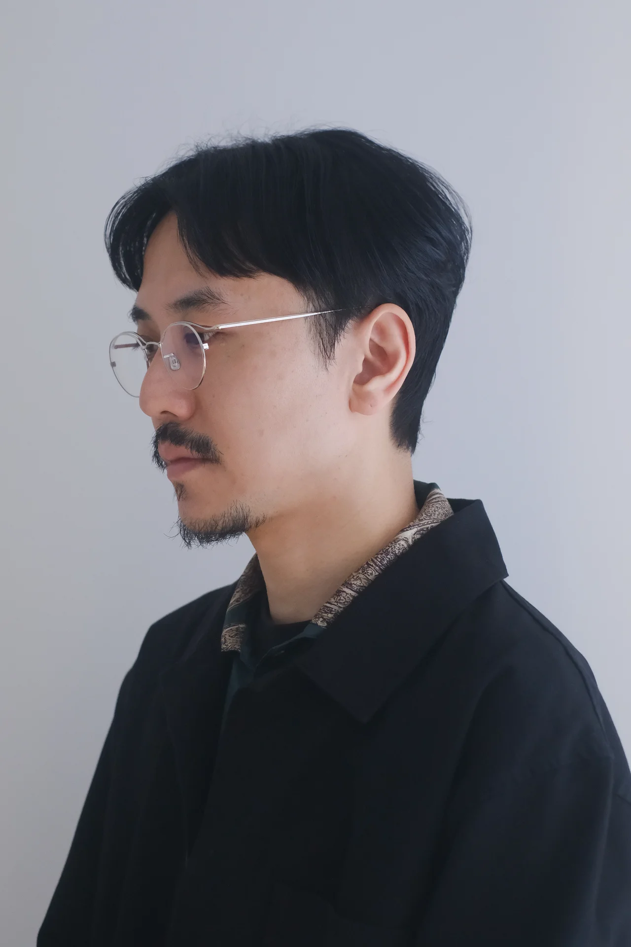 メンズヘア 大人のセンターパート