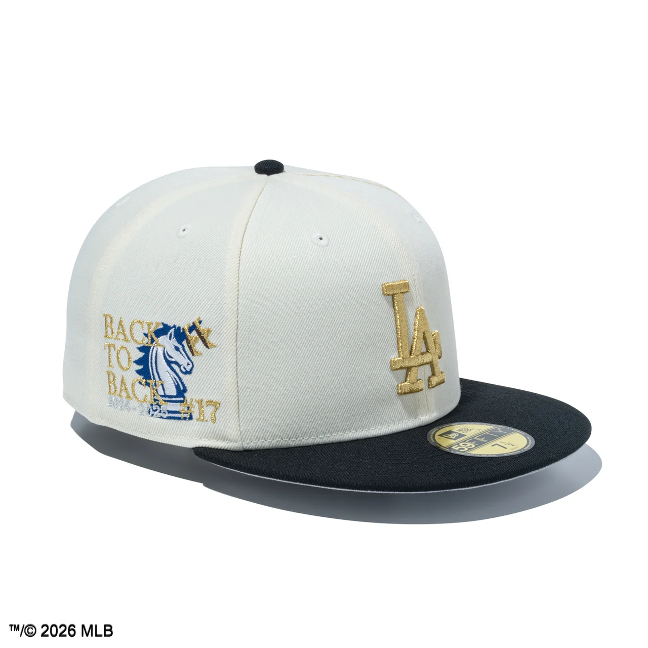 59FIFTY®︎ ホワイト 側面