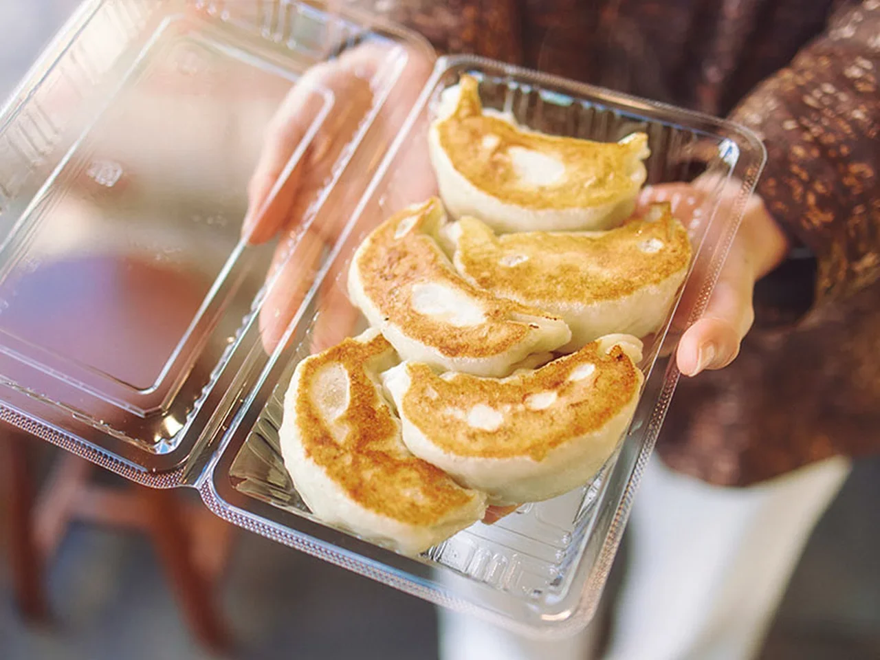  「篭蔵」の餃子