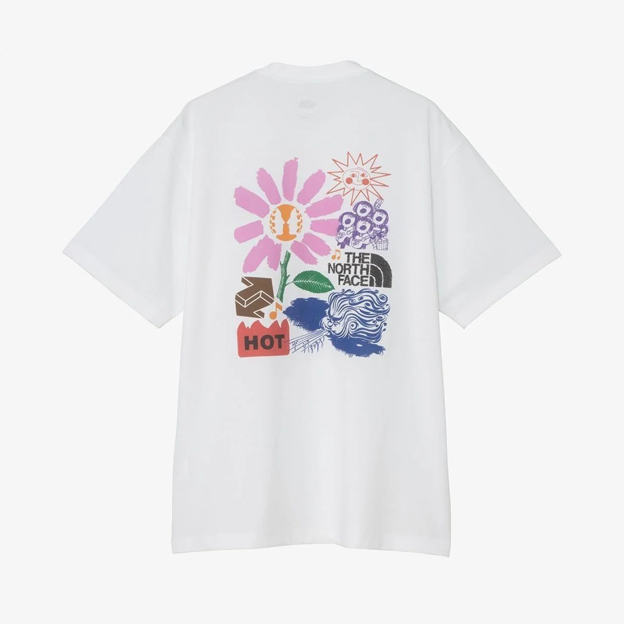 エリック・エルムズによる花や太陽をモチーフにしたグラフィック