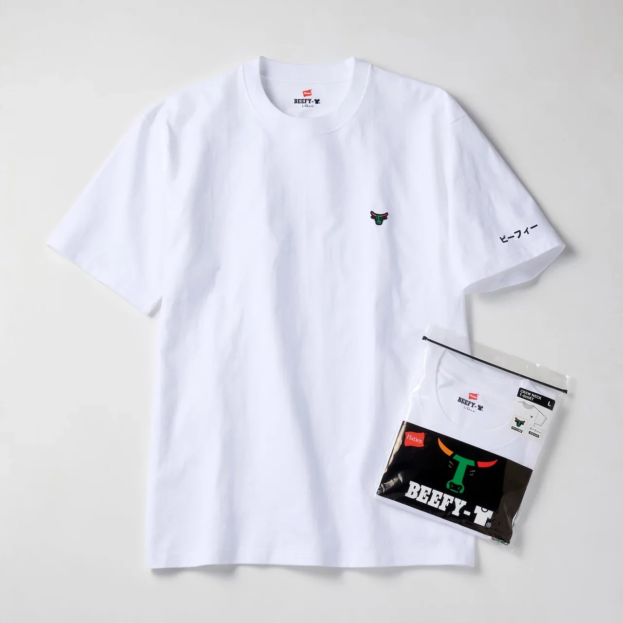 ヘインズの名品「BEEFY-T」がセブン‐イレブンに登場。初コラボのTシャツ＆ソックスは7月11日発売！③