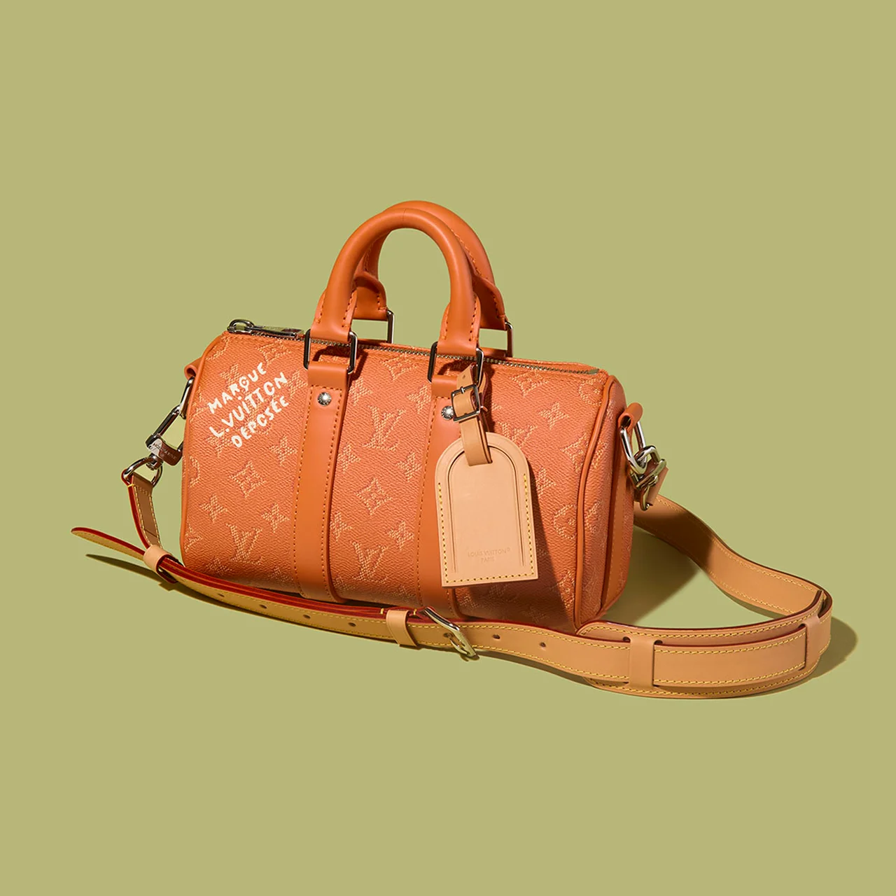 モノグラム･ヘリテージ キャンバスの｢キーポル･バンドリエール 25｣