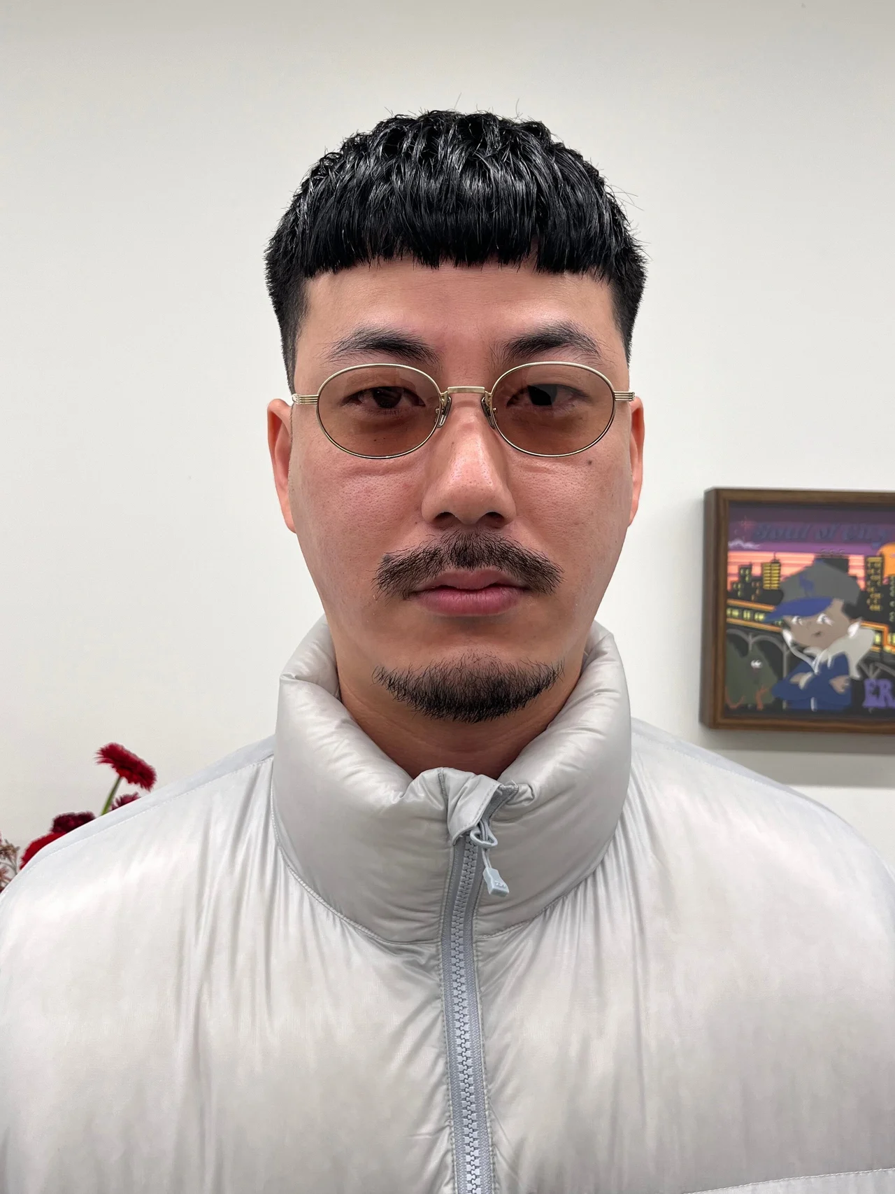 アイウェアがハマるクロップスタイル メンズヘア