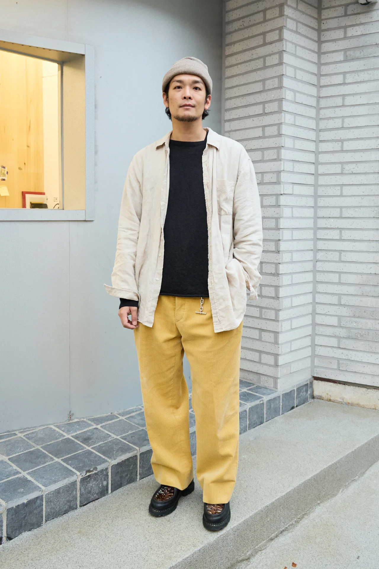 サイズも合うので日本のブランドが好き