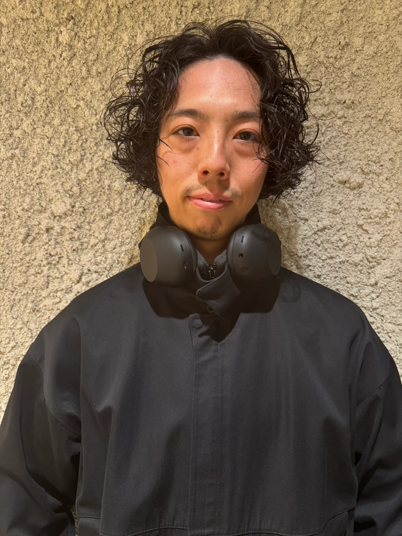 メンズヘア 冬のボブパーマ