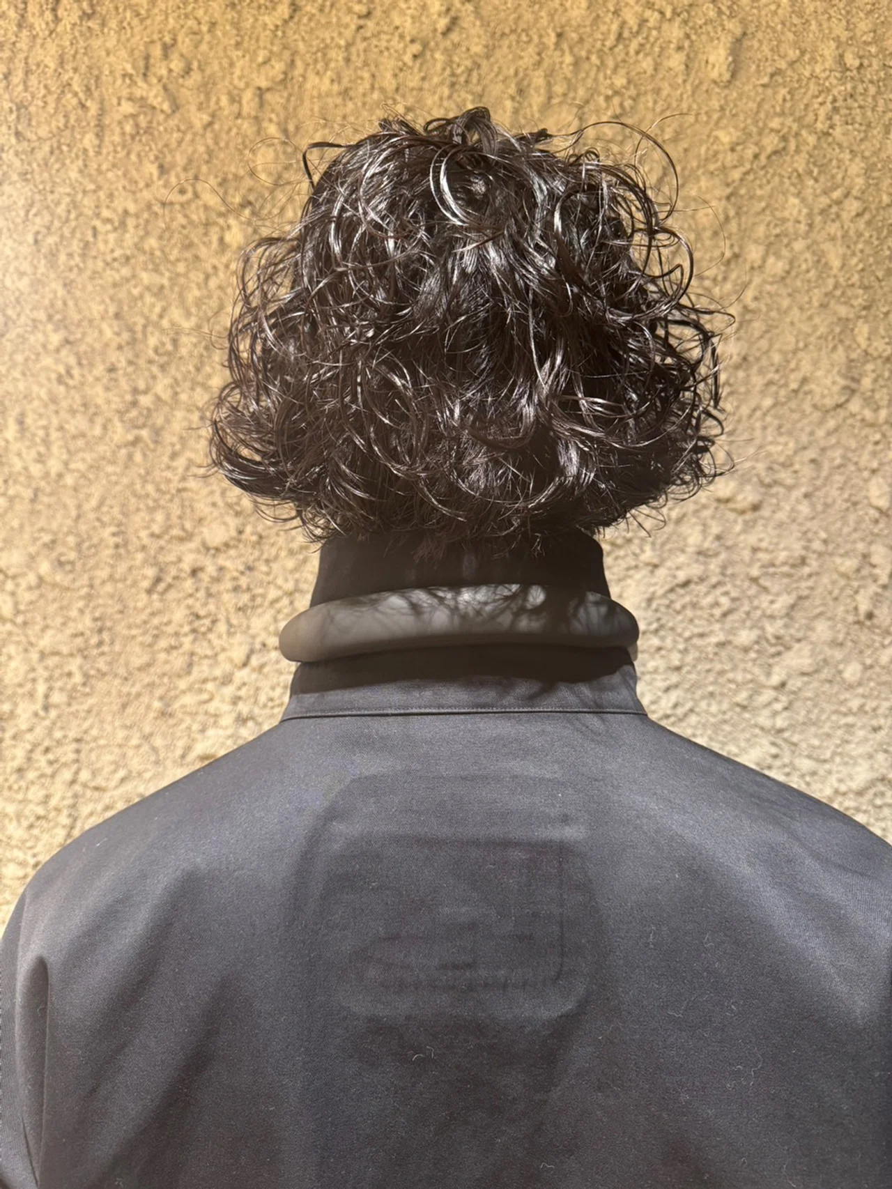 メンズヘア 冬のボブパーマ