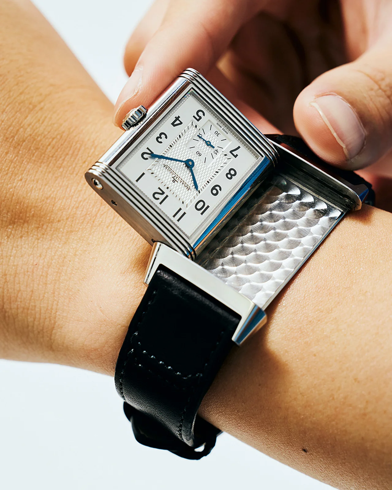 JAEGER-LECOULTRE｜レベルソ・クラシック・スモールセコンド ケースギミック