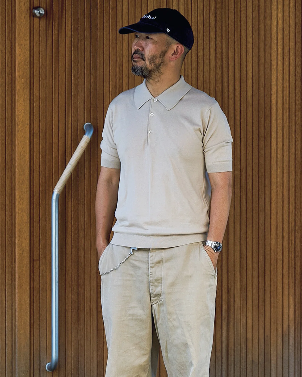JOHN SMEDLEY ニットポロシャツ