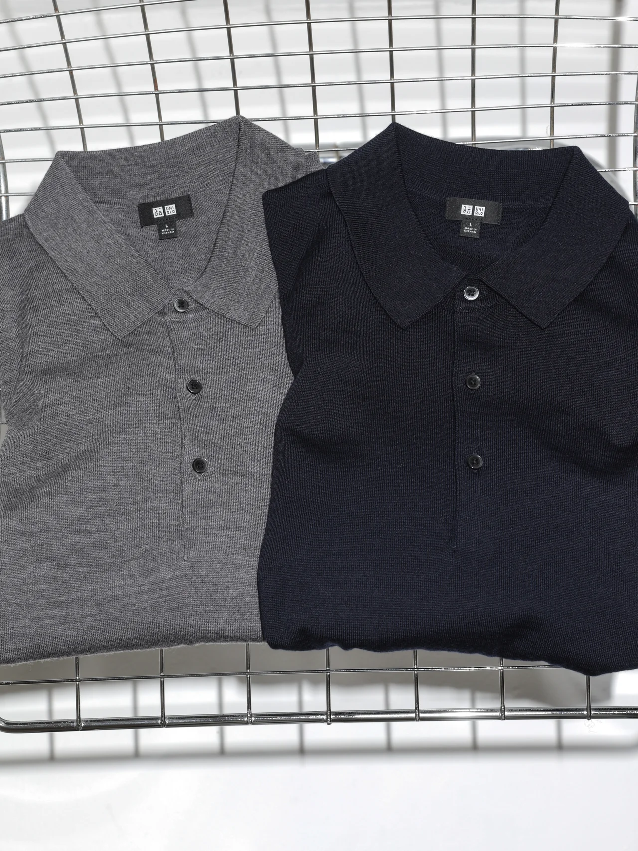 UNIQLOのニットポロシャツの画像_2