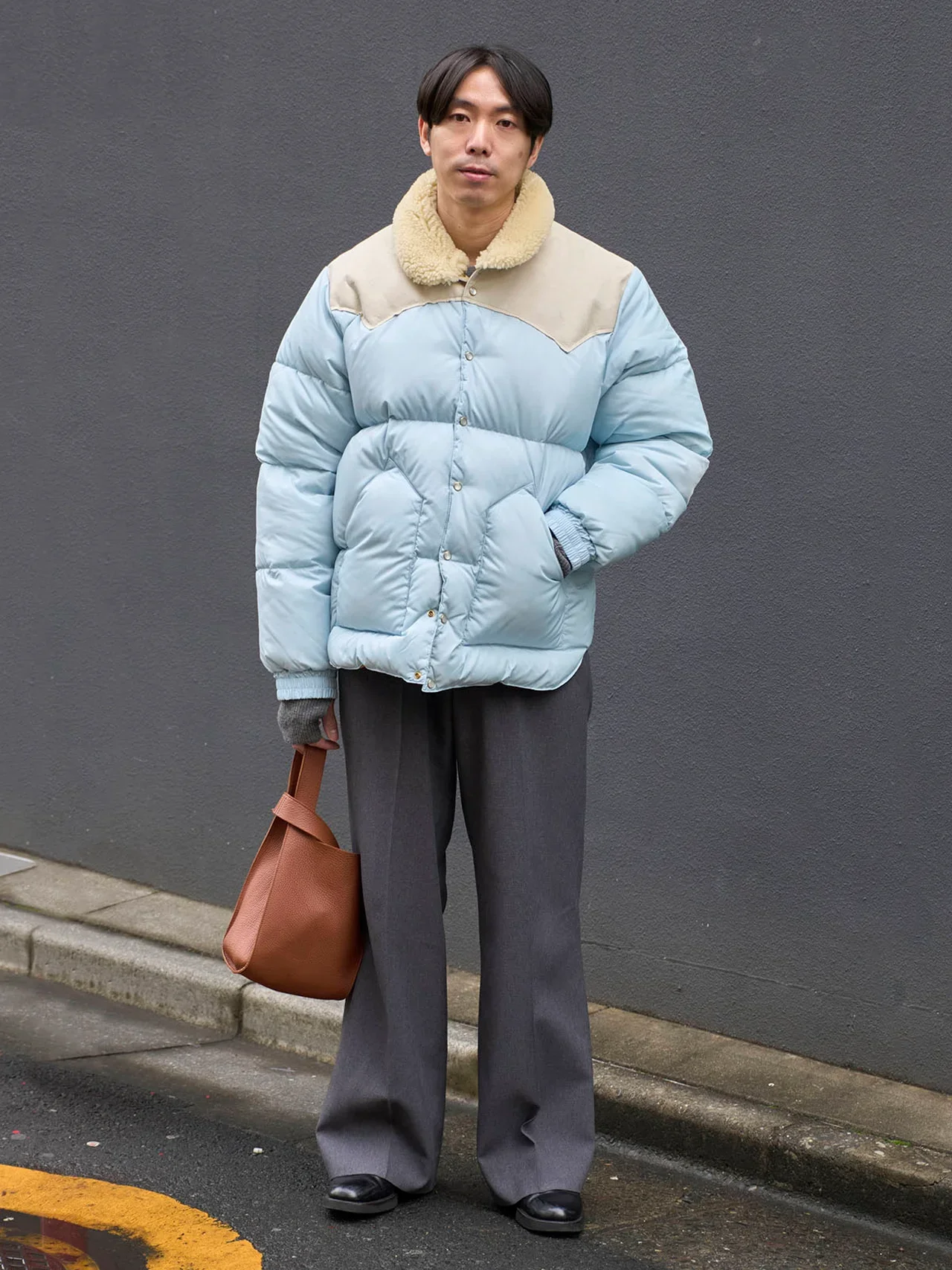 おしゃれな大人のローファー着こなし 3