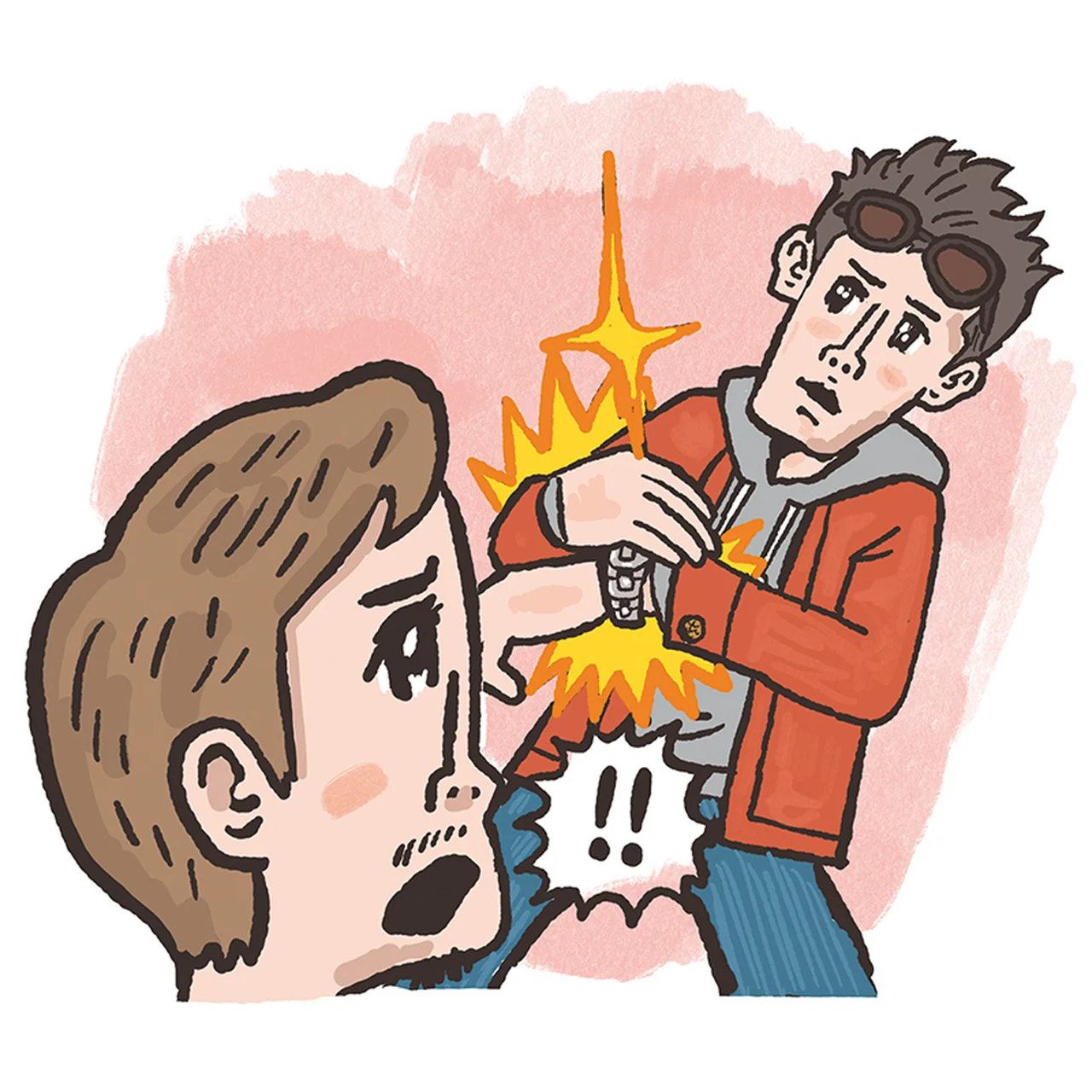 ブレスレットも専用デザインに イラスト