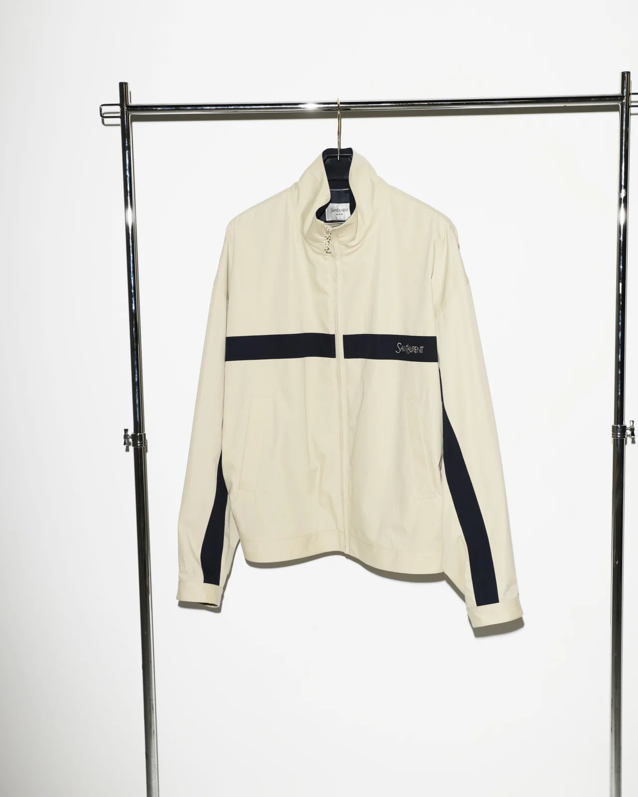SAINT LAURENTのジップアップブルゾン