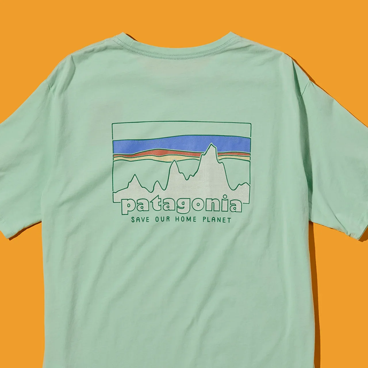 パタゴニア｜メンズ・'73 スカイライン・オーガニック・Tシャツ