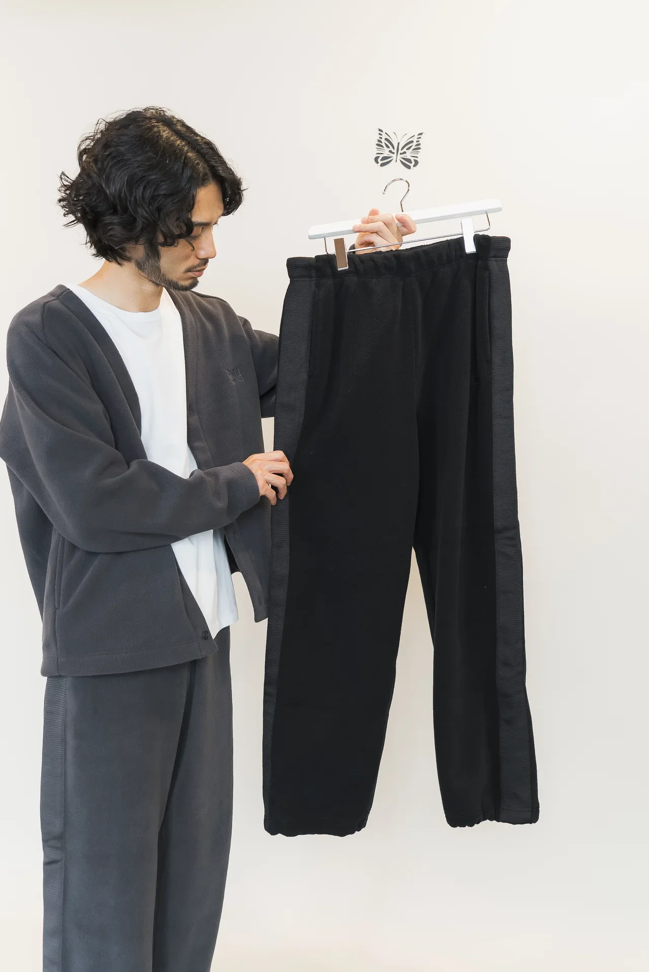 【大人のユニクロ】「ニードルズ」と初コラボ。話題騒然のフリースを全部着てみた!【UNIQLO and NEEDLES】③