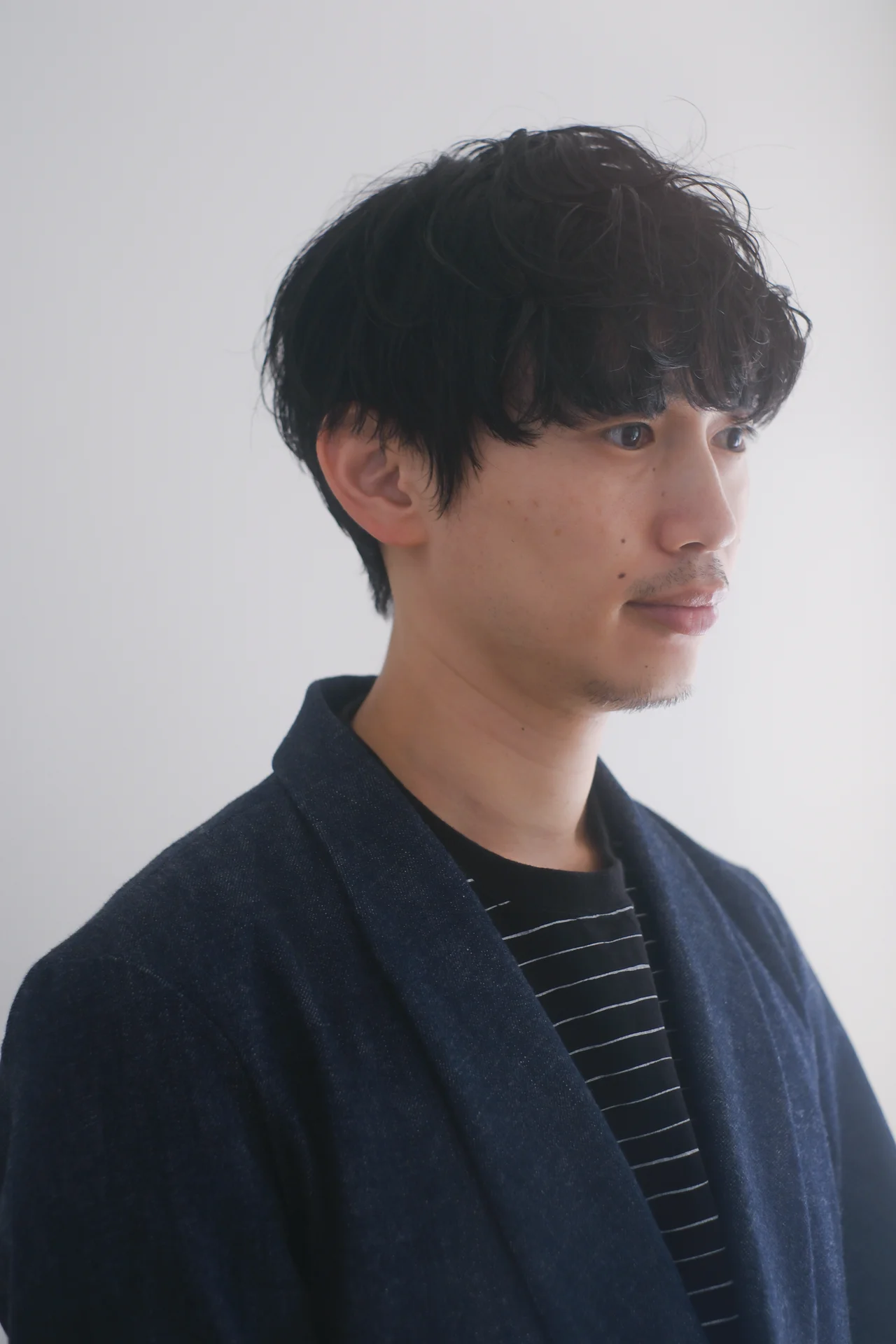 メンズヘア 大人のショートパーマ