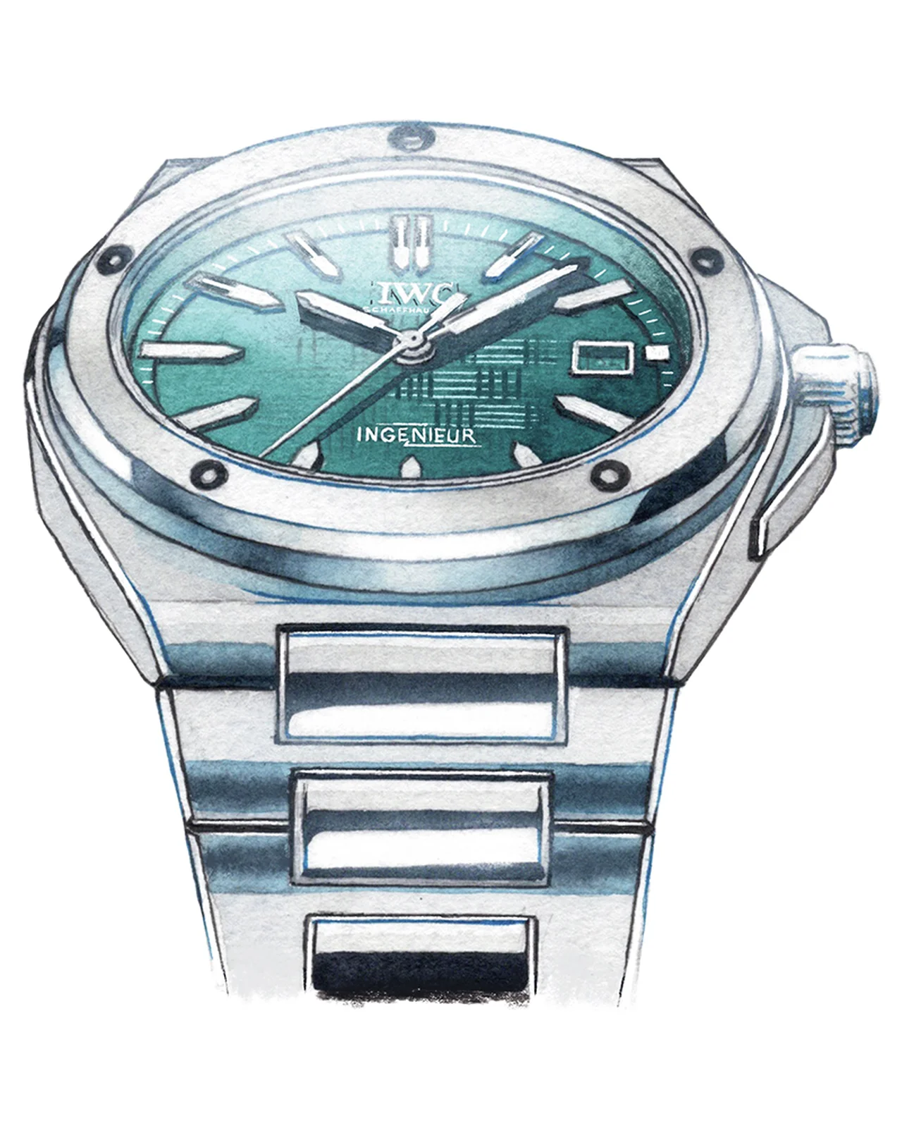 IWC  インヂュニア イラスト