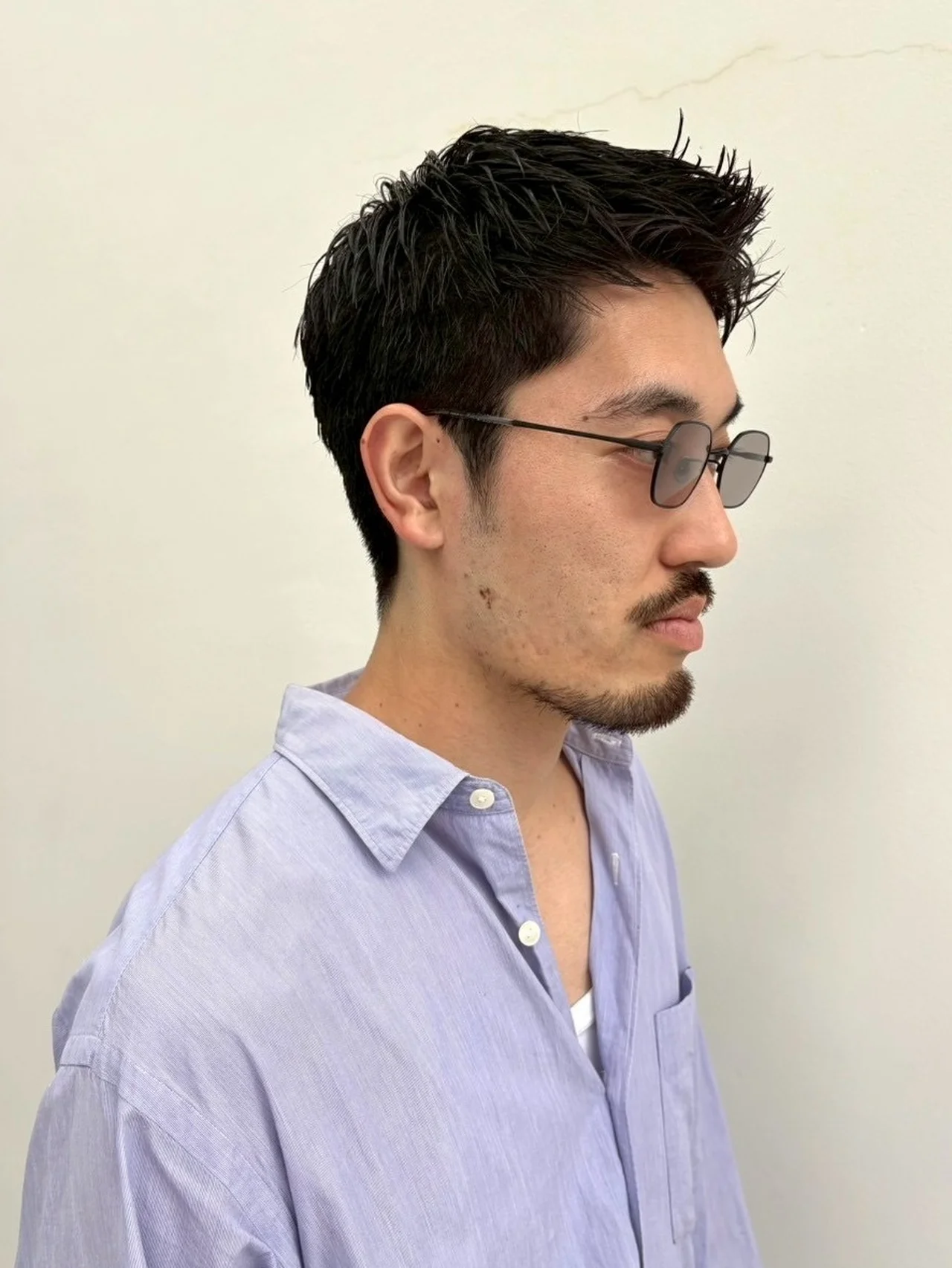 大人のスパイキーショート メンズヘア