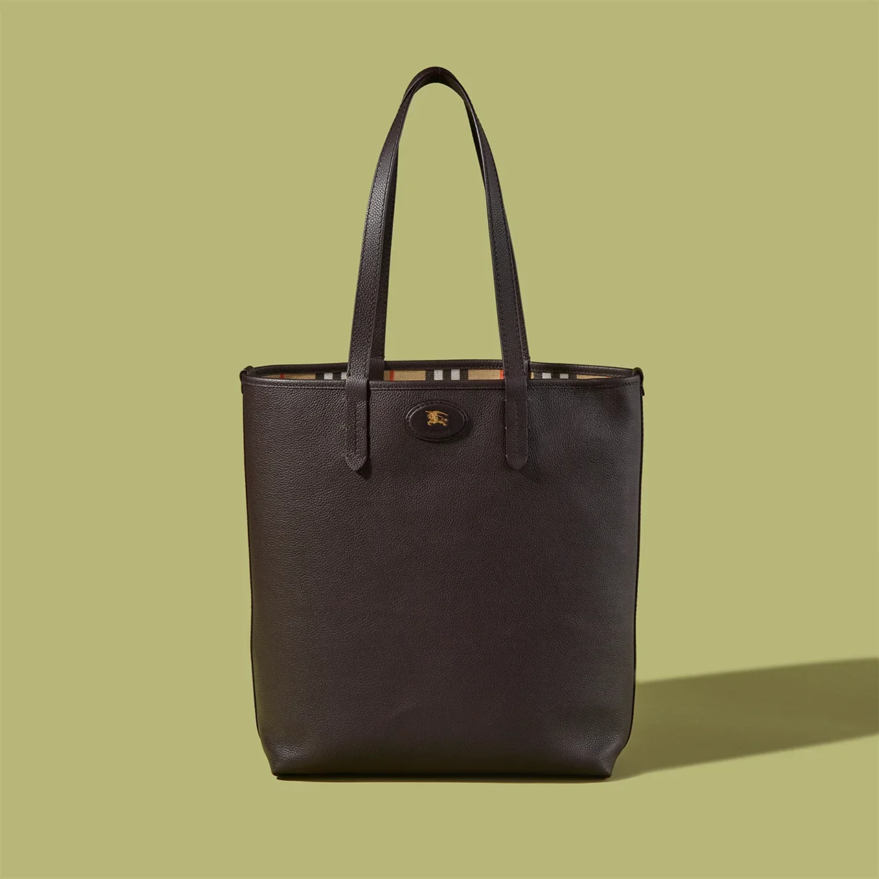 BURBERRY｜Reversible Bloomsbury North South Tote リバーシブル