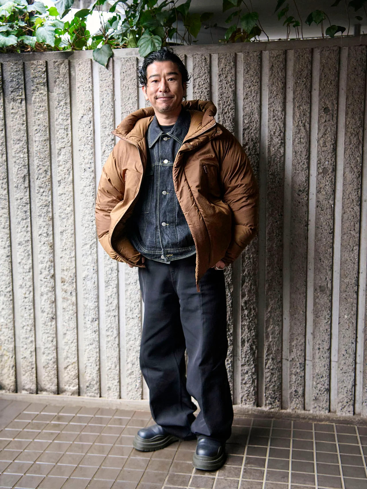 ムジラボのダウンジャケット