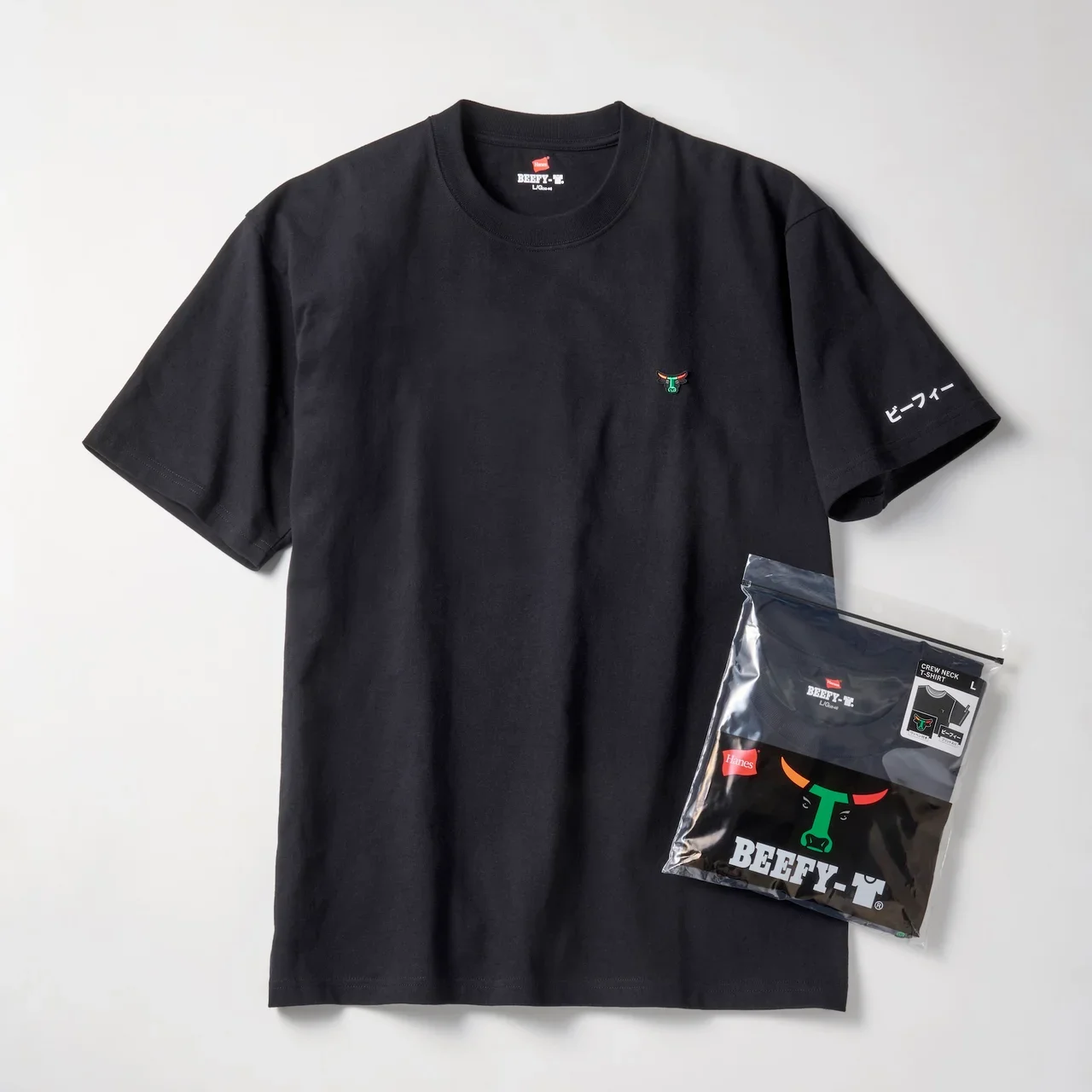 ヘインズの名品「BEEFY-T」がセブン‐イレブンに登場。初コラボのTシャツ＆ソックスは7月11日発売！②