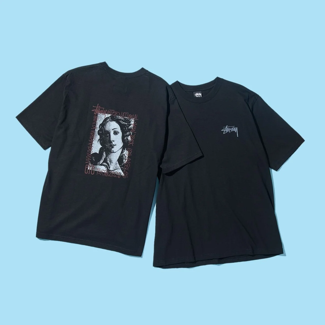 eYe ジュンヤ ワタナベ マン×ステューシー｜ビーナスTシャツ&サーフマンTシャツ