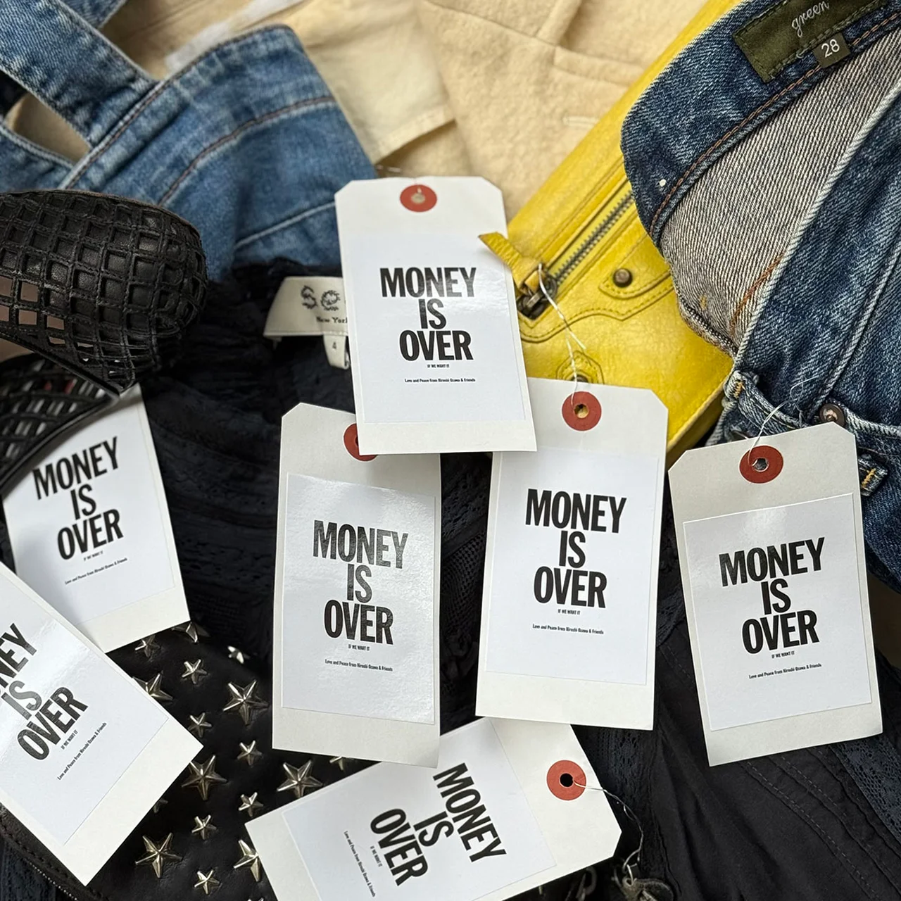 お金不要の物々交換イベント「MONEY IS OVER」が渋谷パルコで開催