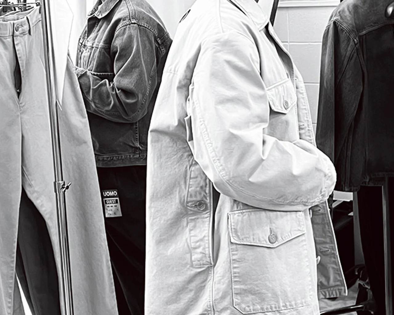 PRADA｜ハンティングジャケット 着用