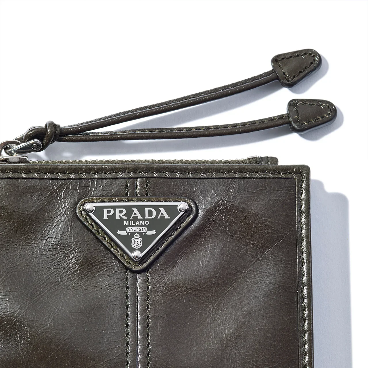 PRADA｜Soft Lux Leather Wallet