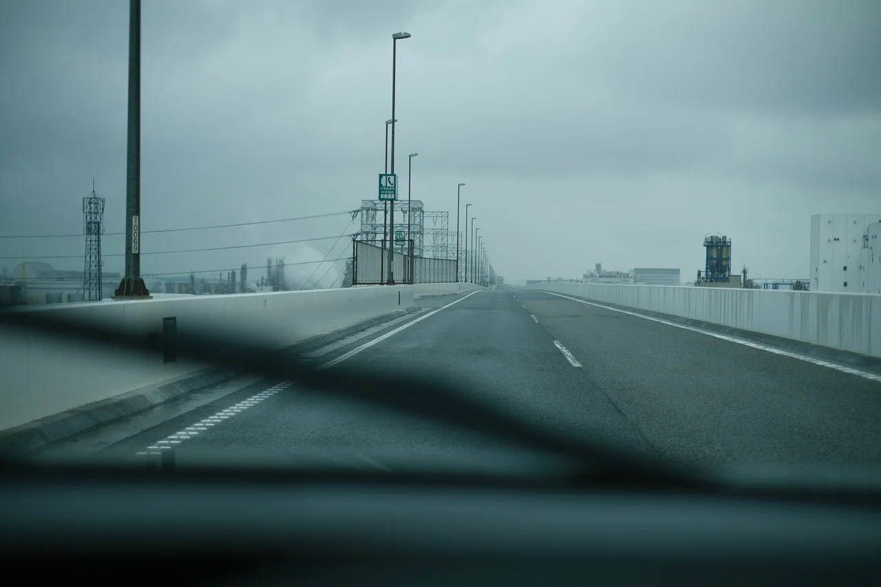 高速道路での走行