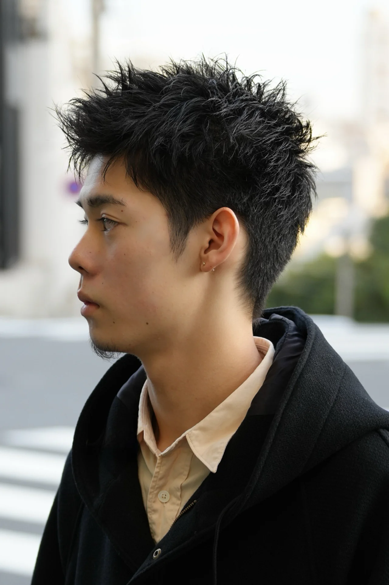 メンズヘア 映画『ファイトクラブ』のブラッド・ピット