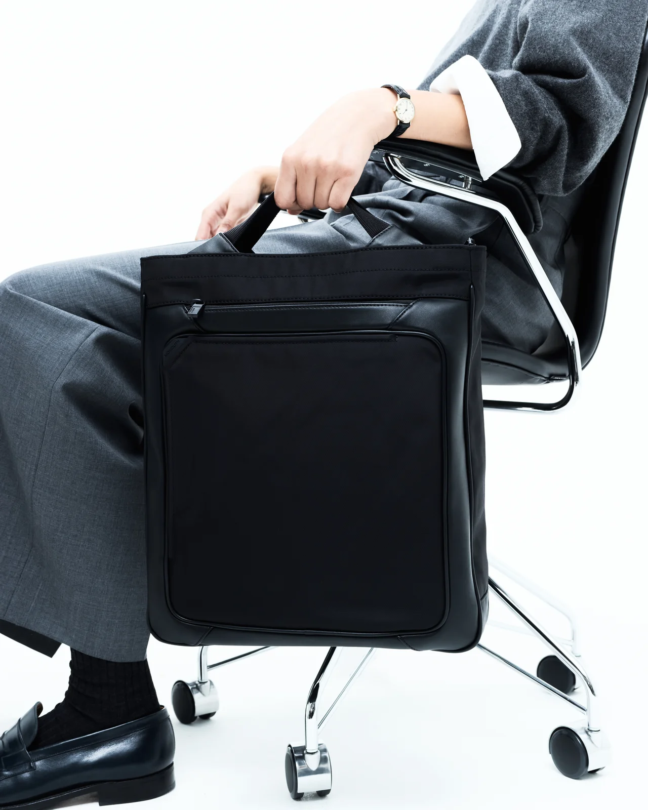 【差がつく大人のビジネスバッグ】全部黒！の画像_5