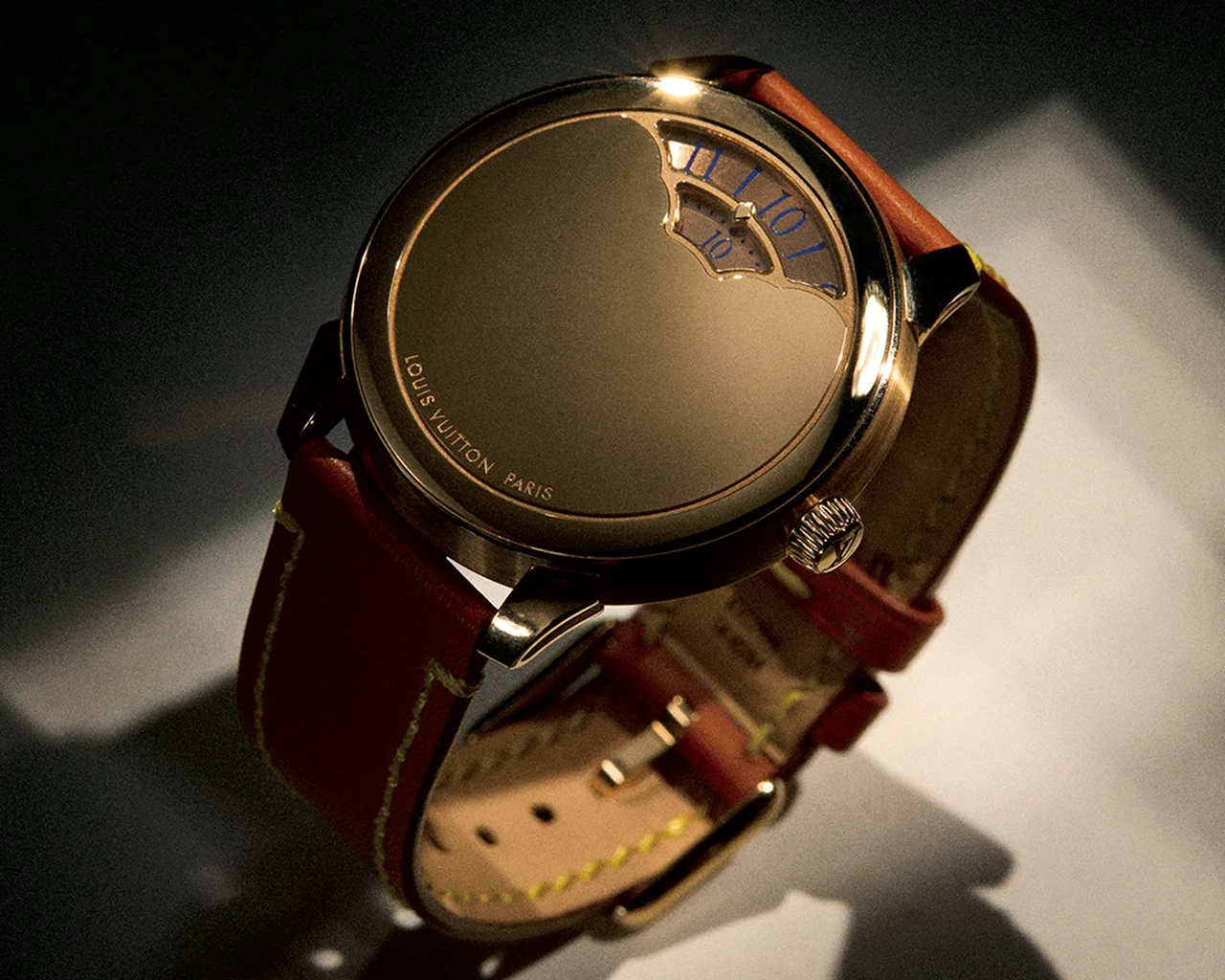LOUIS VUITTON｜TAMBOUR AUTOMATIC CONVERGENCE PINK GOLD