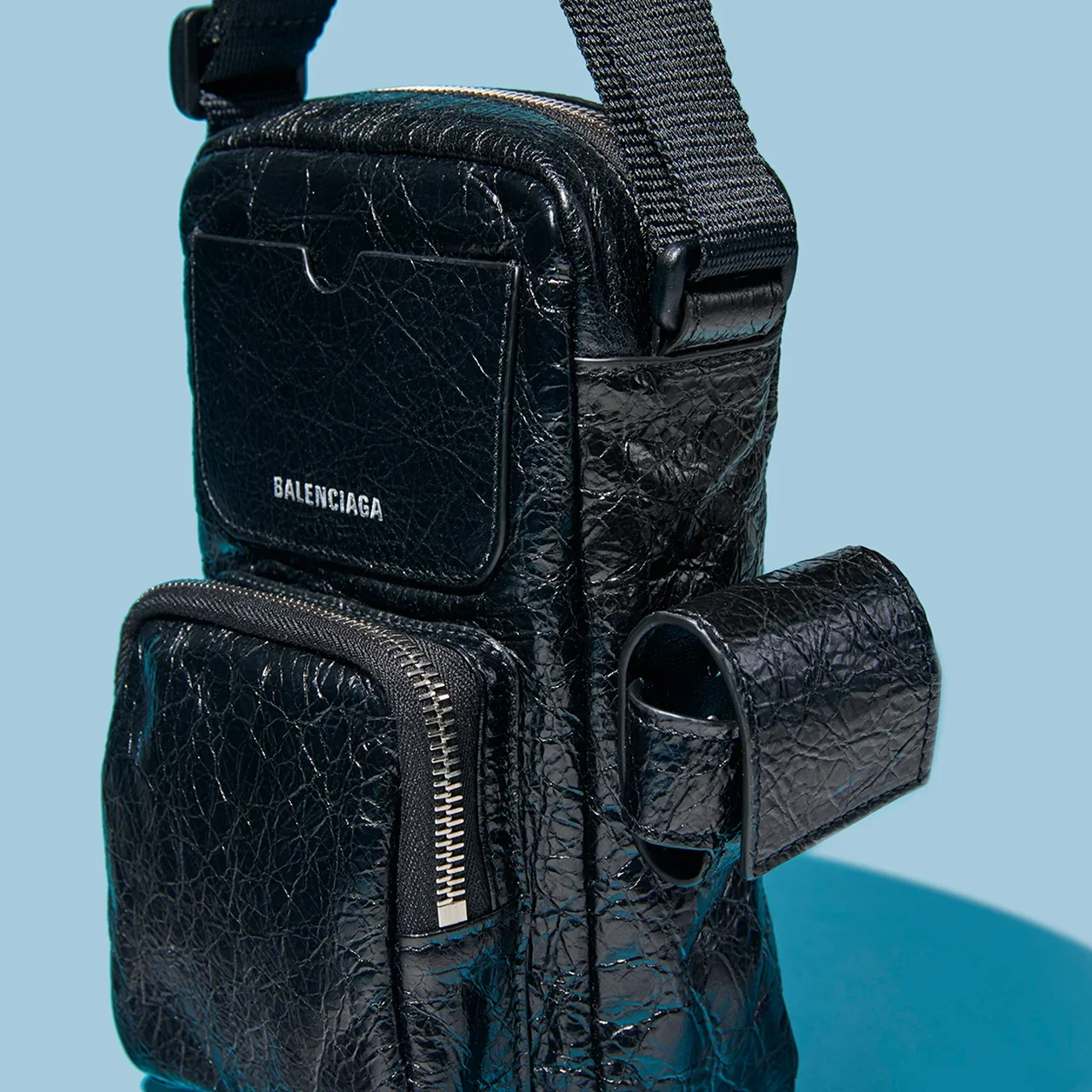 BALENCIAGA|SUPERBUSY VERTICAL CROSSBODY BAG