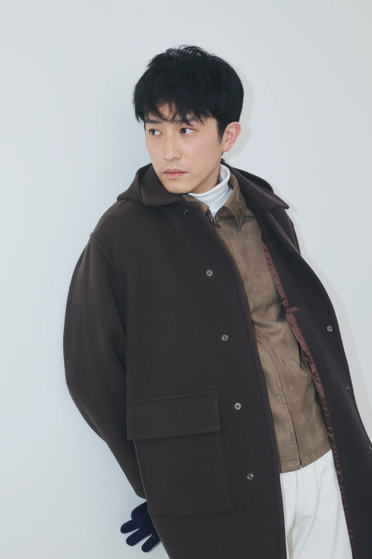 俳優・杉野遥亮が着る大人の上質アウター、の画像_8