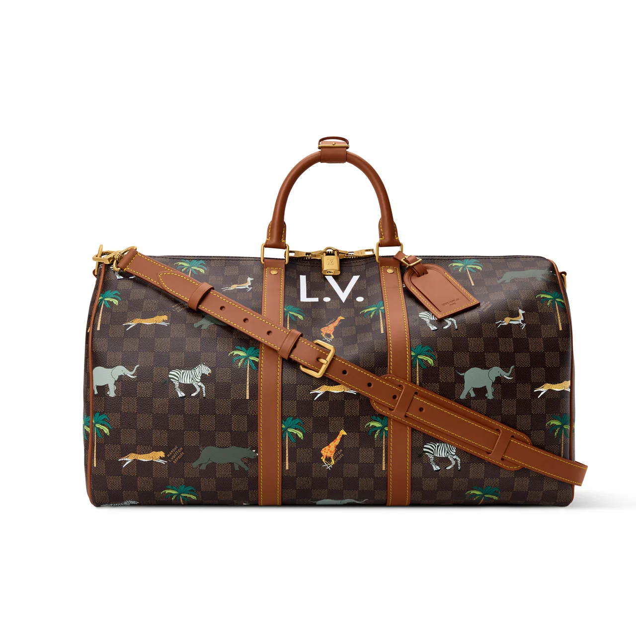 【ルイ・ヴィトン】「ダミエ」に野生動物との画像_6