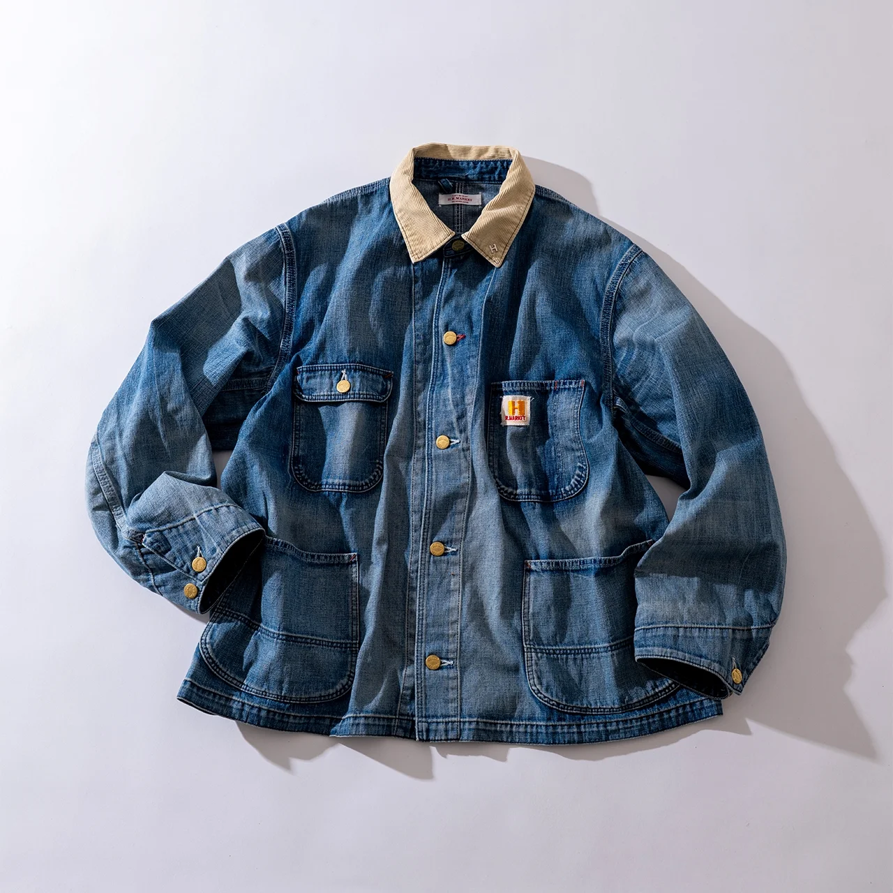 【大人の冬デニム】ショート丈のカバーオーの画像_3