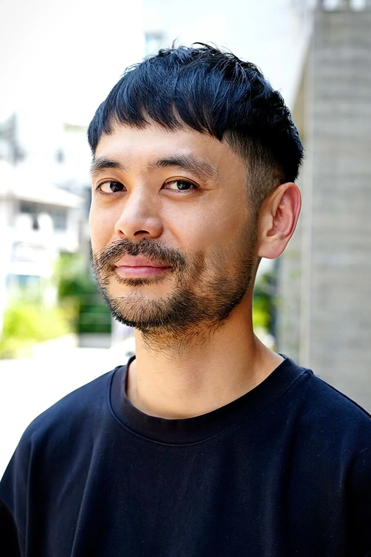 立体感を出したショートヘア