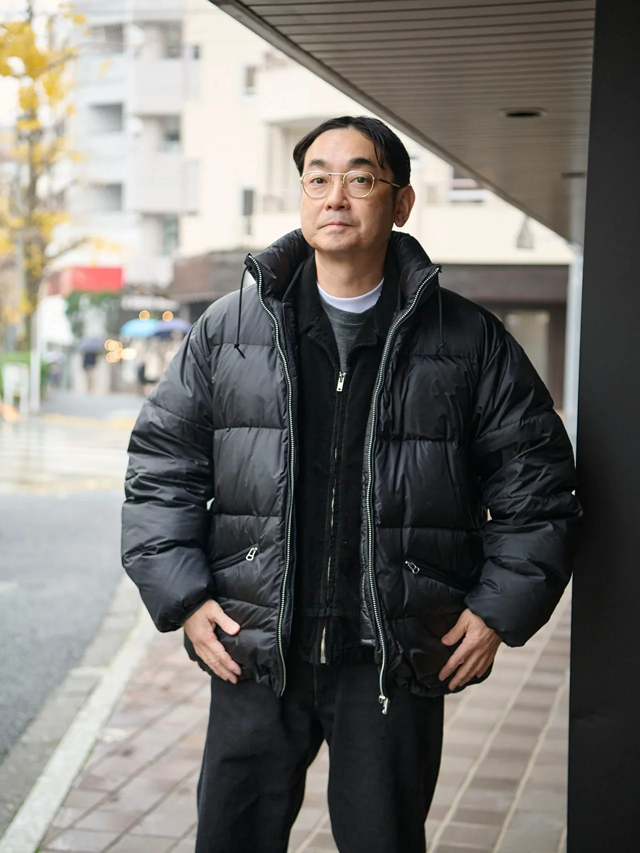 Unlikely　ダウン着こなし