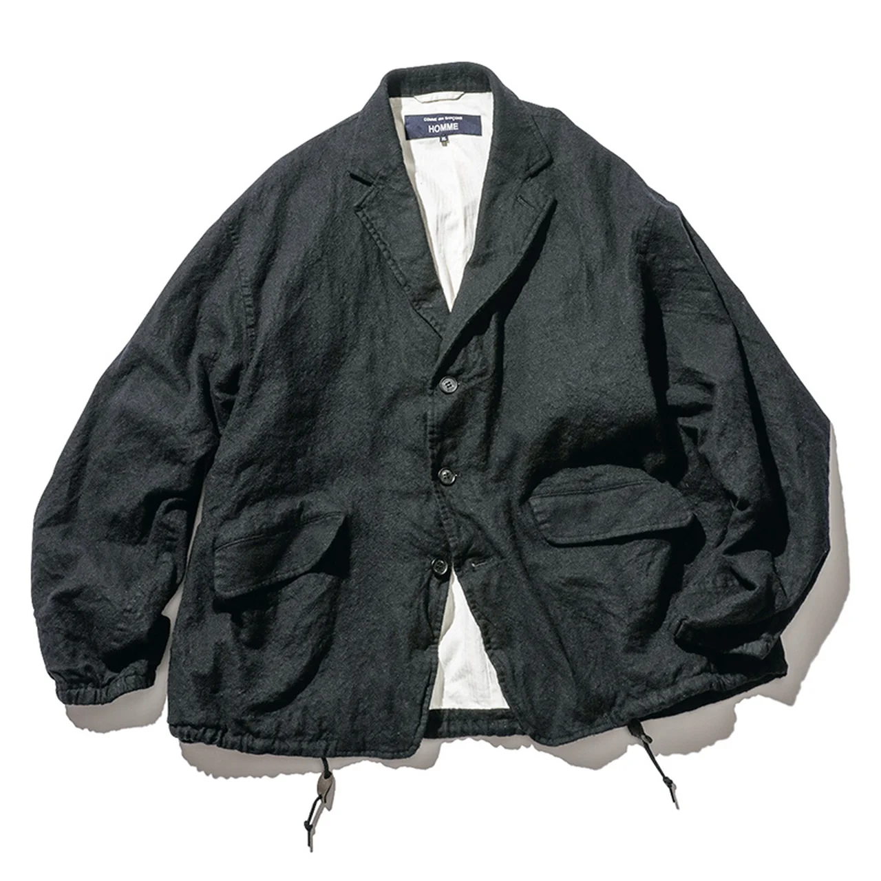 COMME des GARÇONS HOMMEの縮絨テーラードジャケット