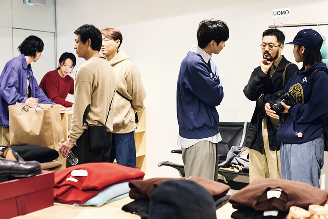 買い物だけでなく、ファッション全般の話をするサロンのような場所に