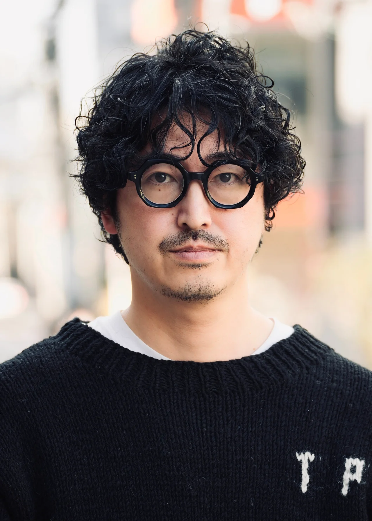 メンズヘア ヴィンセント・ギャロ マッシュベースのパーマスタイル