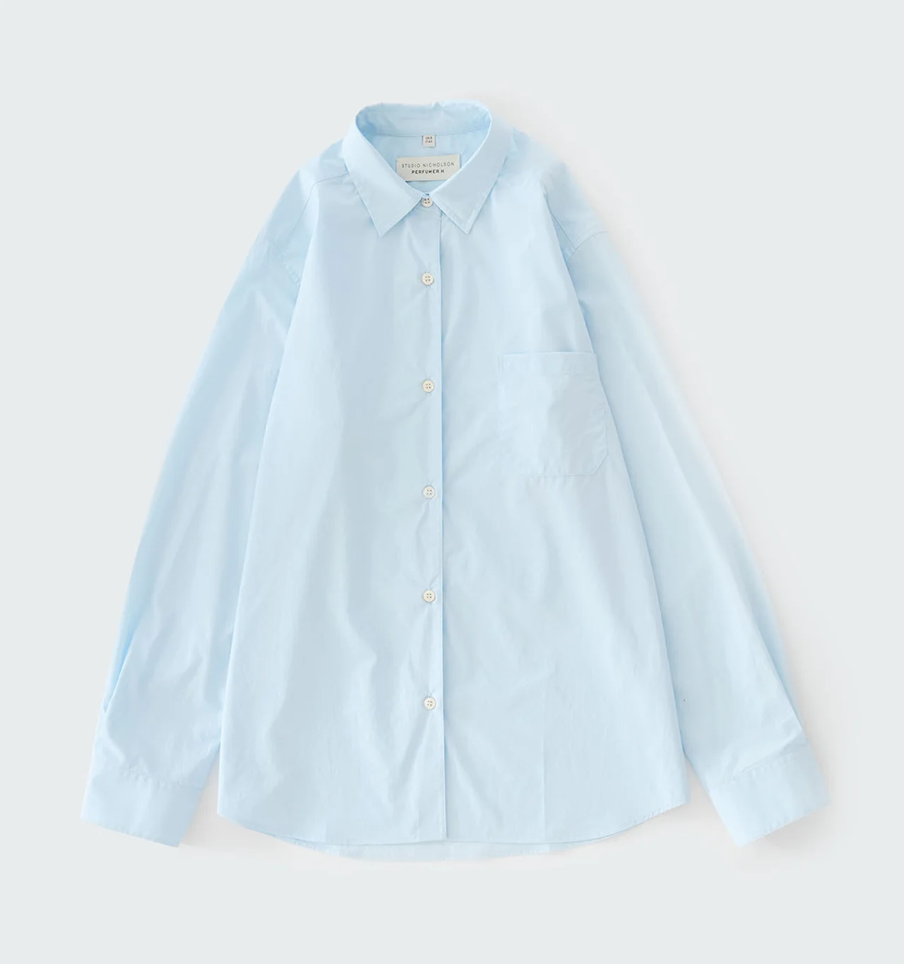 軽やかなイタリアンコットンのシクラメン シャツ