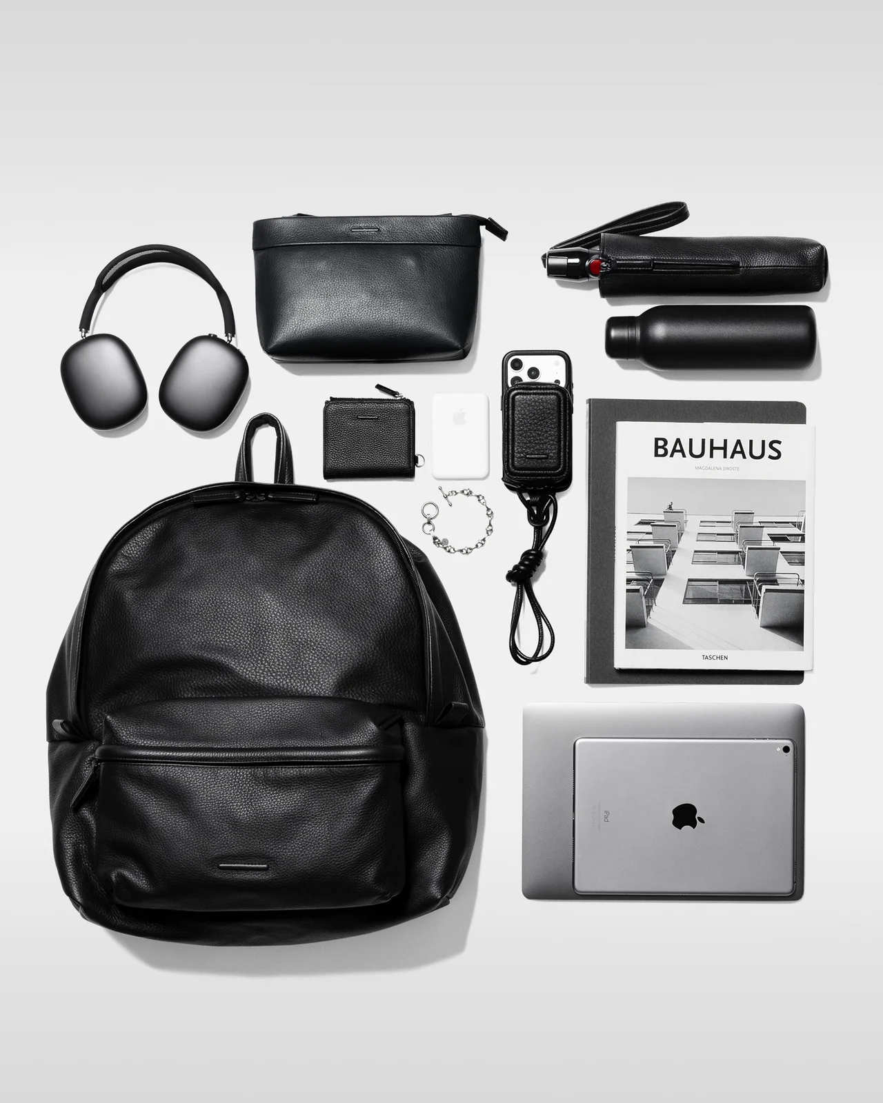 【オンオフ使える大人の黒リュック】シンプの画像_5