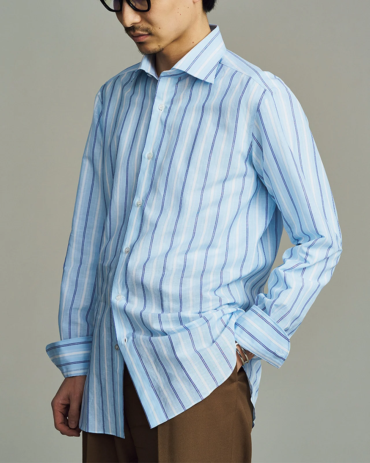 FRAY ストライプシャツ